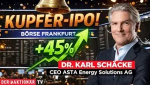 Kupfer-Knaller! Aktie startet mit 45% Plus