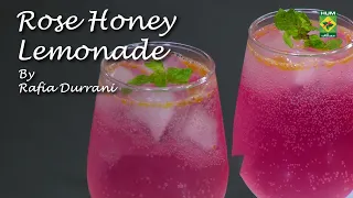 Rose Honey Lemonade Recipe | Sweet, Refreshing & Easy Homemade Drink | Rafia Durrani | Masala TV
