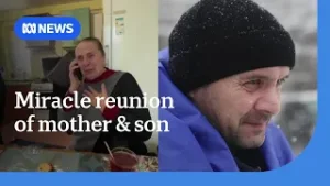 Ukrainian mother reunited with soldier son believed to have been killed | ABC NEWS