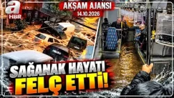 İstanbul'u Vuran Sağanak Hayatı Felç Etti - Akşam Ajansı | A Haber