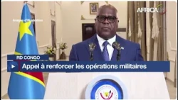 RD Congo : appel à renforcer les opérations militaires