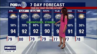 Houston weather: More storms possible from Gulf moisture