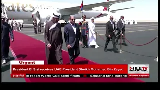 President El Sisi receives UAE President Sheikh Mohamed Bin Zayed - 12-07-2026