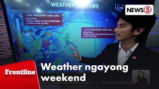 2 LPA sa labas ng PAR, patuloy na binabantayan | Frontline Pilipinas