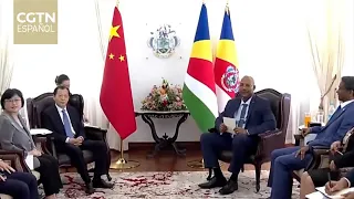 Enviado especial del presidente chino asiste a las celebraciones por el jubileo de oro de Seychelles