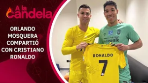 A La Candela | Orlando Mosquera compartió con Cristiano Ronaldo