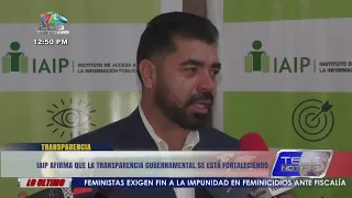 IAIP asserts that government transparency is strengthening