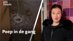 Drollen drijven door berging in Overvecht | RTV Utrecht