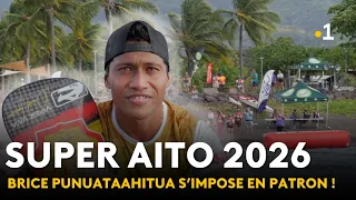 Va'a: Brice Punuataahitua, overall winner of the 2026 Super Aito
