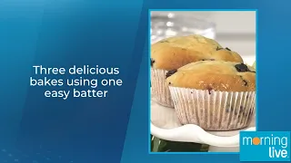 Three delicious bakes using one easy batter
