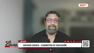 Ricardo Cuenca questions the goals of the 2026-2031 National Education Plan