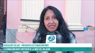 SALTA - La Fundación Hope participó de la misa del Milagro #canal7salta