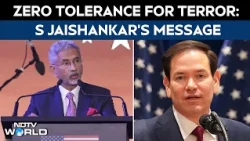 'Zero Tolerance For Terror': EAM S Jaishankar's Message To India's Partners