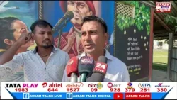 শিৱসাগৰৰ বিভিন্ন স্থানত দুই যুৱকে দেৱালে দেৱালে অংকন কৰিছে প্ৰাণৰ শিল্পী জুবিন গাৰ্গৰ চিত্ৰ