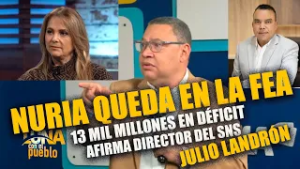 AY LO DIJO! El director de SNS Julio Landrón hace quedar en la fea a Nuria Piera y a Carlos Pimentel
