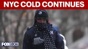 Cold night ahead for New York City with Arctic air on the way