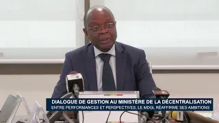 Management Dialogue at the Ministry of Decentralization: Between Performance and Future Outlook