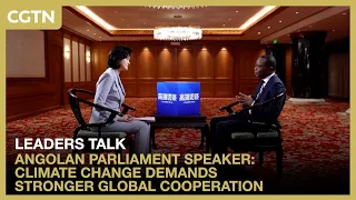Angolan parliament speaker: Climate change demands stronger global cooperation