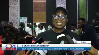 Ogun Govt Honours Top 10 OgunLearn Teachers, vows to digitalize education sector...!