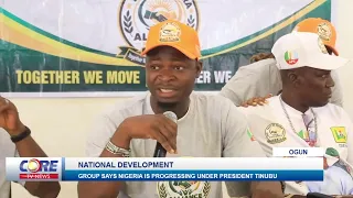 Group says Nigeria is progressing under President Tinubu...!