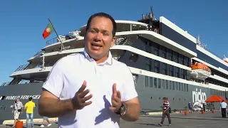 Primer crucero de la temporada en Santiago de Cuba con turistas alemanes