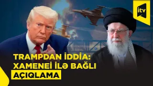 Tramp Xamenei və digər məsul şəxslərin əksəriyyətinin öldürüldüklərinə əmindir