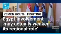 Egypt involvement in Yemen 'may actually weaken Cairo's regional role', expert says • FRANCE 24