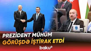 Ilham Aliyev addressed the "SCO Plus" format meeting - Baku TV