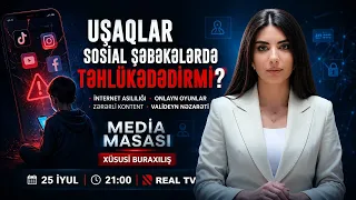 Media Masası – Uşaqları sosial şəbəkələrdən qorumağın vaxtı çatıbmı?
