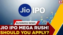 Jio IPO: ₹70,000 Crore In Bids On Day One—Should Investors Apply? | Market Cafe | Business News