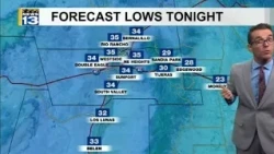 High winds blow chilly & dry air ahead