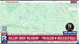 SECOND OBJECT OVER POLAND?! Scandalous reports from Greater Poland LIVE