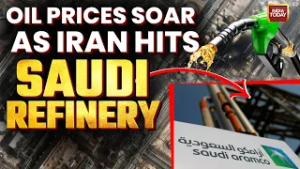 Iran Bombs Saudi's Aramco Oil Refinery; Oil Prices Soar Worldwide | West Asia War Escalates