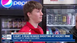 ‘We bunkered up’: Hockey players, parents recall chaos of deadly shooting at Rhode Island arena