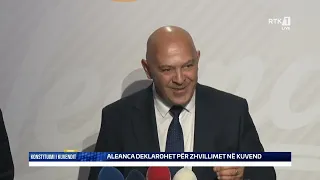 Aleanca deklarohet për zhvillimet në Kuvend 09.09.2026