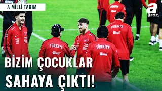 A Millilerimiz ile Fransa Milli Takımı, Kocaeli Stadyumu'na Ulaştı! İşte O Anlar...