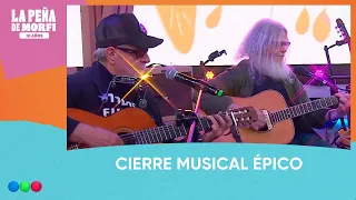 Gran cierre musical con León Gieco y Gustavo Santaolalla | #LaPeñaDeMorfi