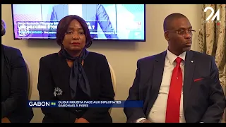GABON FRANCE POLITICS: OLIGUI NGUEMA MEETS WITH GABONESE DIPLOMATS IN PARIS