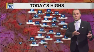 Heat continues with week with isolated storm chances