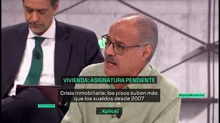 Un economista, sobre la vivienda: "Quien quiera ganar pasta que haga otra cosa" - laSexta Xplica