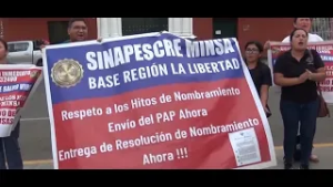 Trujillo: Más de 300 profesionales de salud buscan nombramiento