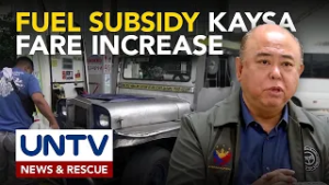 Fuel subsidy, mas prayoridad ng LTFRB kaysa magpatupad ng fare increase