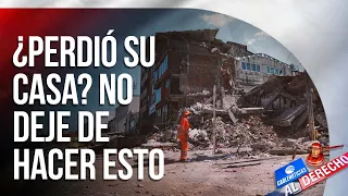What happens to your mortgage if your home is destroyed by an earthquake? | Al Derecho