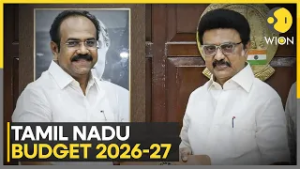 Tamil Nadu 2026-27 Budget: Finance Minister Presents Tamil Nadu Interim Budget | WION