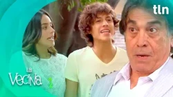 Juancho talks too much and puts Antonio and Sara in a tight spot | La vecina Episode 64 | tlnovelas