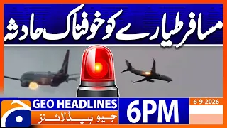 Qantas jet sparks panic before emergency landing| Geo News 6PM Headlines 06 September 2026