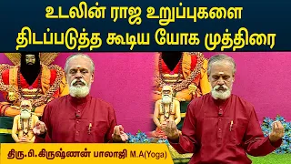 உடலின் ராஜ உறுப்புகளை திடப்படுத்த கூடிய யோக முத்திரை | Krishnan Balaji | MEGA TV
