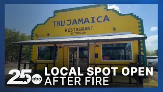 Local restaurant opens up again after burning down years ago