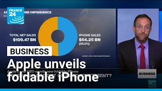 Foldable iPhone: expensive gadget or bold statement? • FRANCE 24 English