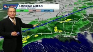 Muggy mornings and warm afternoons with increasing rain chances